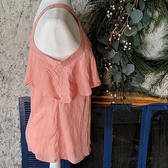 Maurices Peach Flowy Tank - Picture 3 of 6